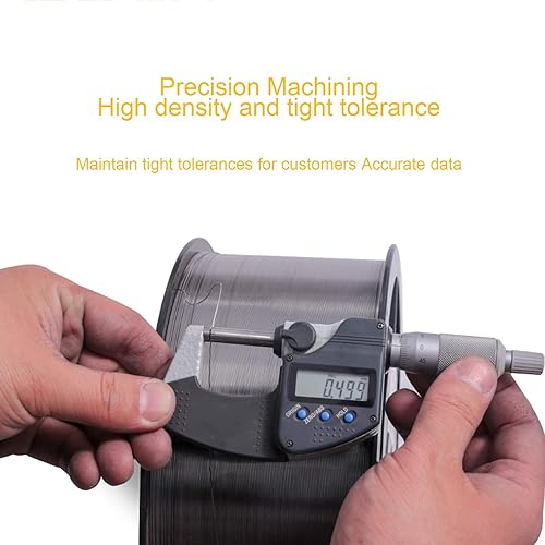 Miniatura 5 de Alambre de tungsteno de metal puro, diámetro 0.016-0.079 in, adecuado para fuentes de luz eléctricas de alta temperatura, longitud 3.3 ft3.28 pies,