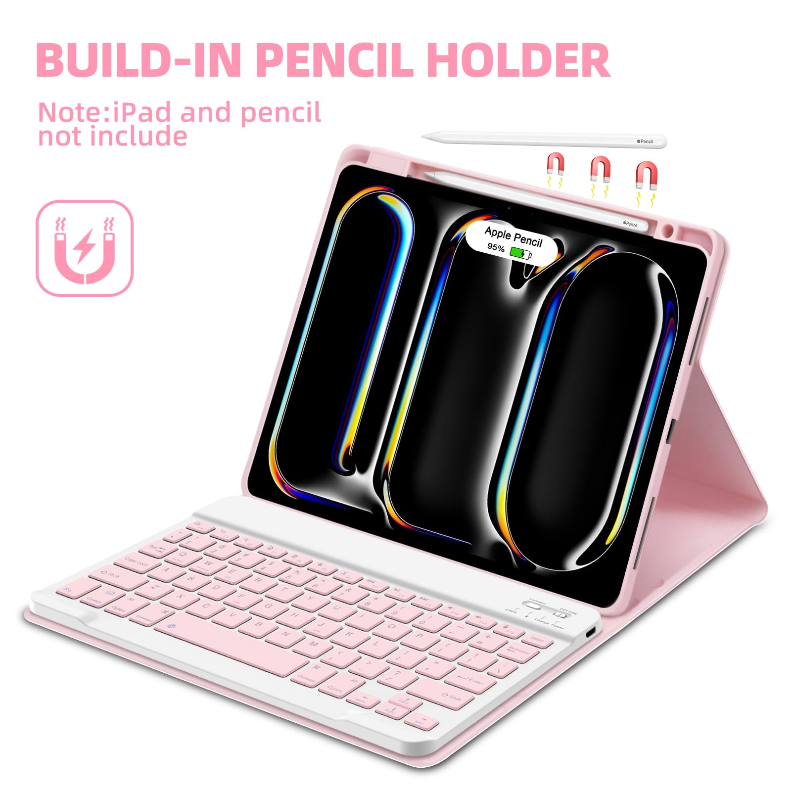 Amazon.com: GOKOCO for iPad Pro 11 inch M5 2025/M4 2024 Case with