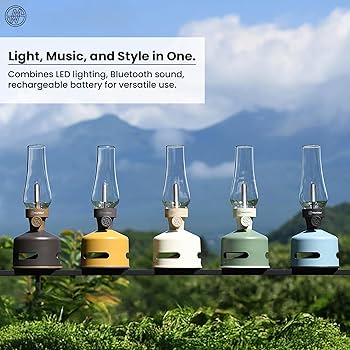 Amazon.com: KOOKOO MoriMori Design lamp with Loudspeaker (Mint