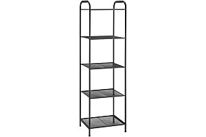 MAX Houser 5-Tier Standing Organizer Shelf with Extendable Plant Stand