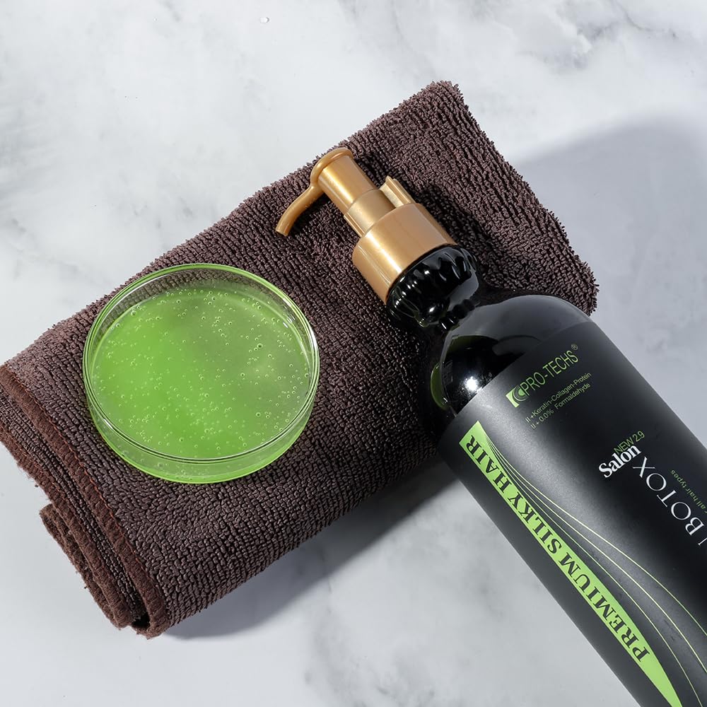 Pro-Techs Premium Silky Hair Keratin Botox Treatment 2.9 Formaldehyde-Free Hair Smoothing 250ml