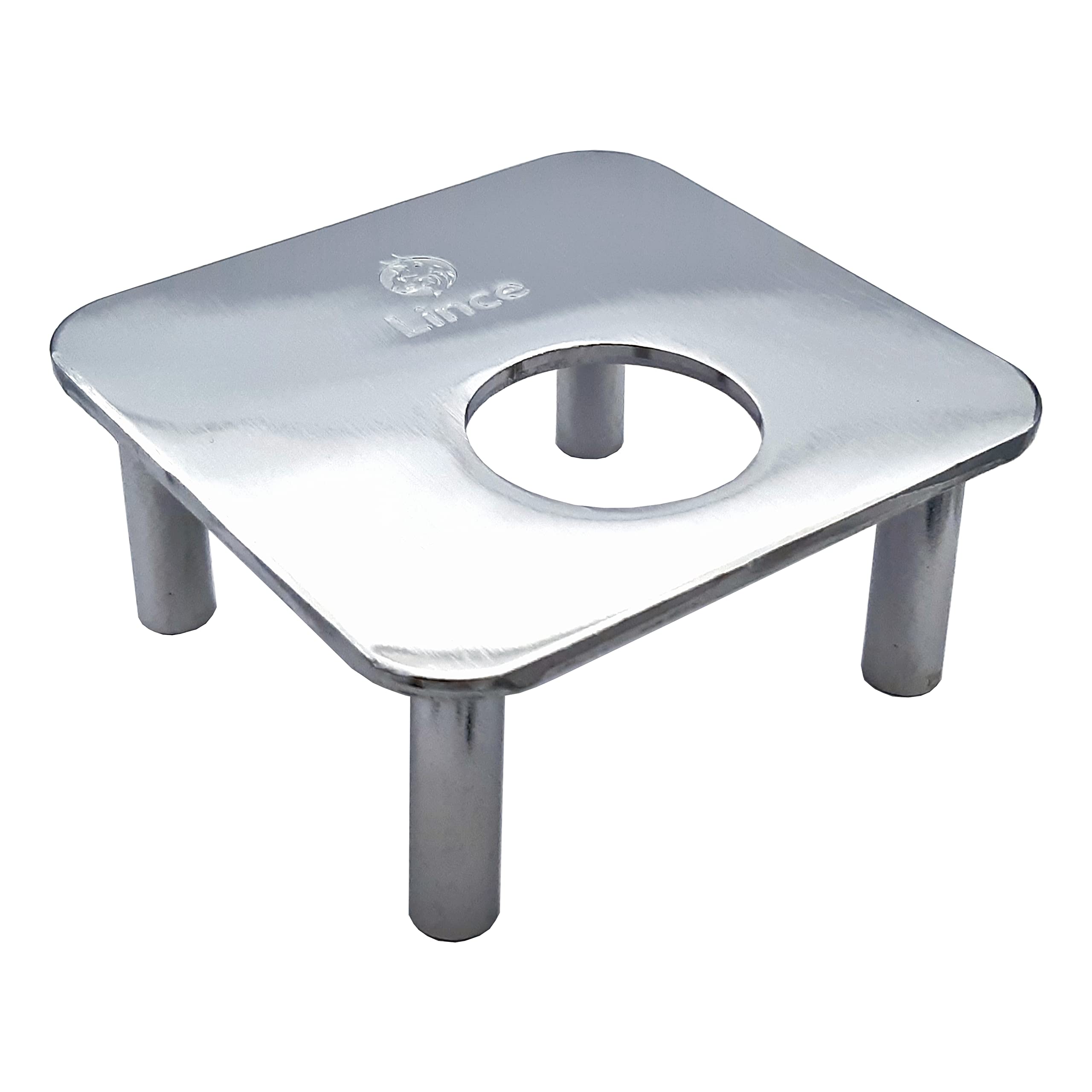Lince Cerrojo 7930TRAS I Cerrojo cromada 74x85mm I Pensado para TRASTEROS I Alta seguridad también para el resto de tu hogar.