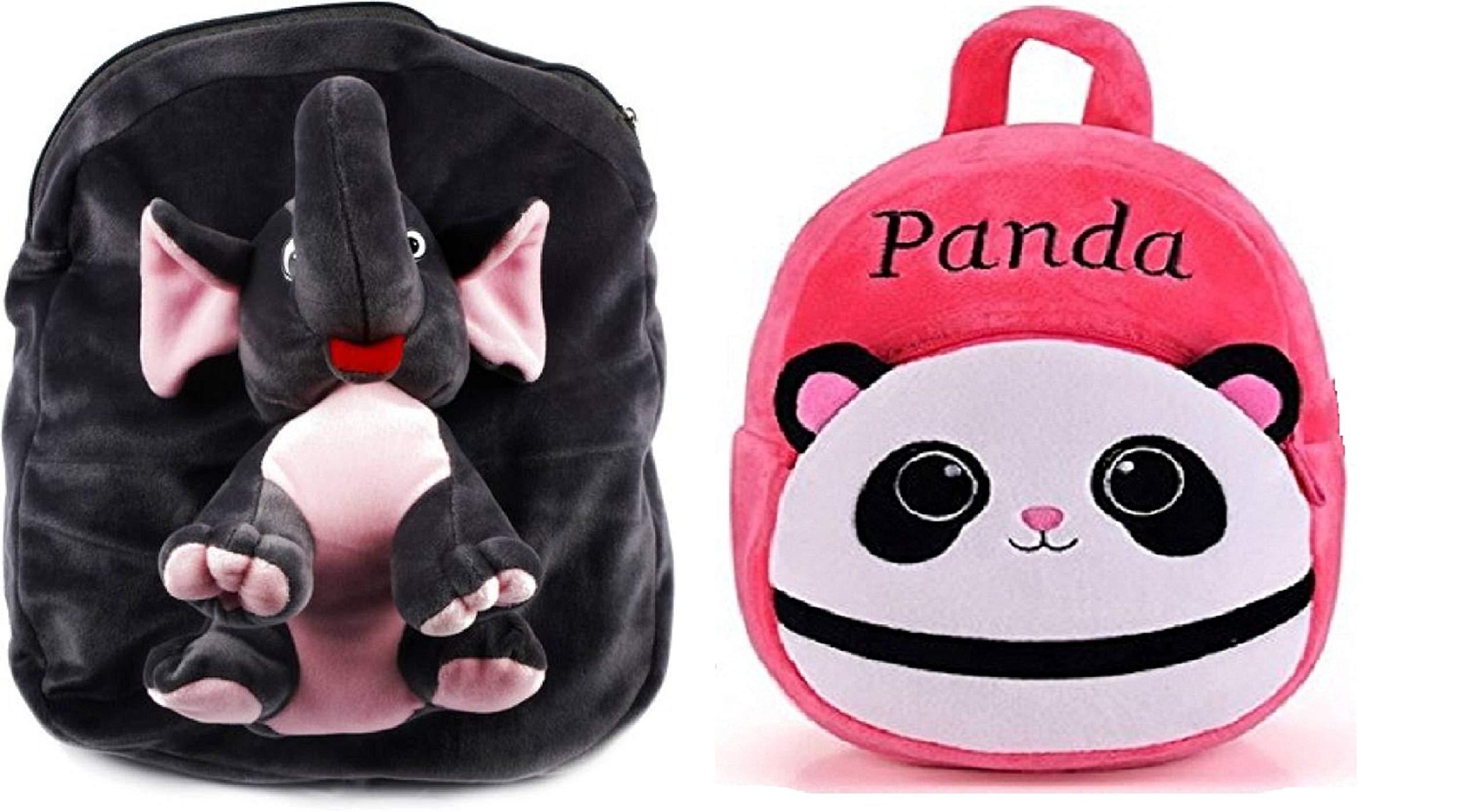 plush pink panda bag