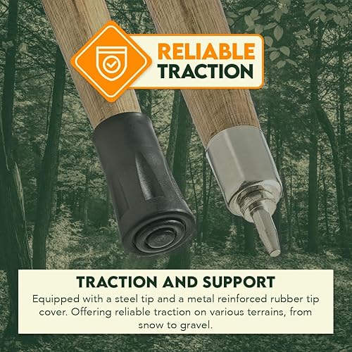 Miniatura 5 de SE Survivor Series WS636-55GN - Bastón de paracaídas verde de 12 pies con capacidad de tracción de 440 libras, 55 pulgadas