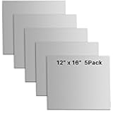 Yudylg 5 Pack 20 Gauge Sheet Metal Steel, 12