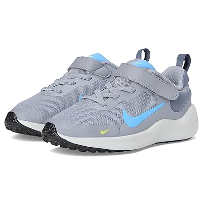 Nike Kids Revolution 7 (Toddler) Kids Shoes Cement Grey/University Blue/Light Carbon