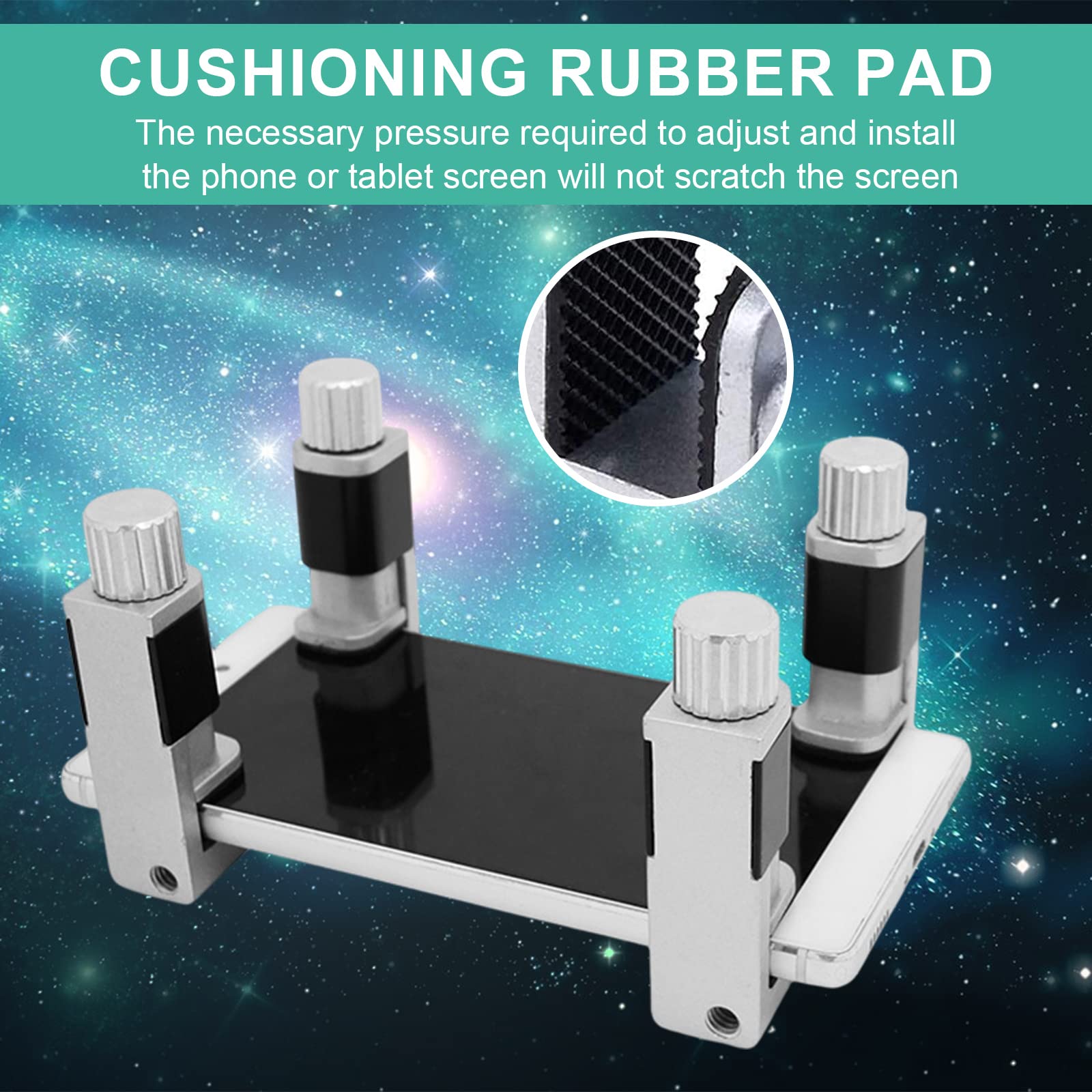 4 Morsetti Regolabili Per Riparazione Smartphone - Pinze Per Schermi LCD E Tablet