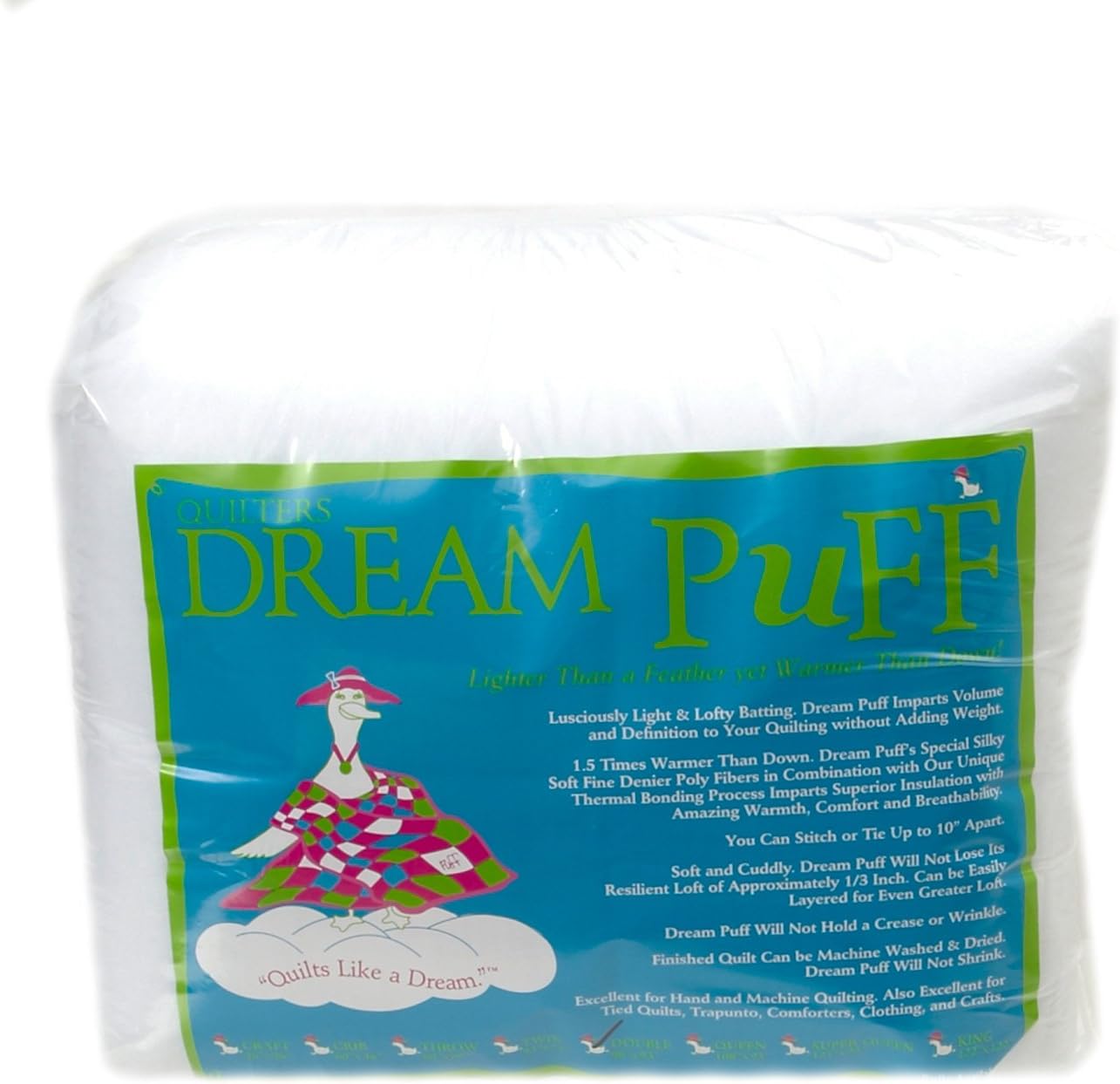 Quilter's Dream Puff Batting (96 x 93) Double