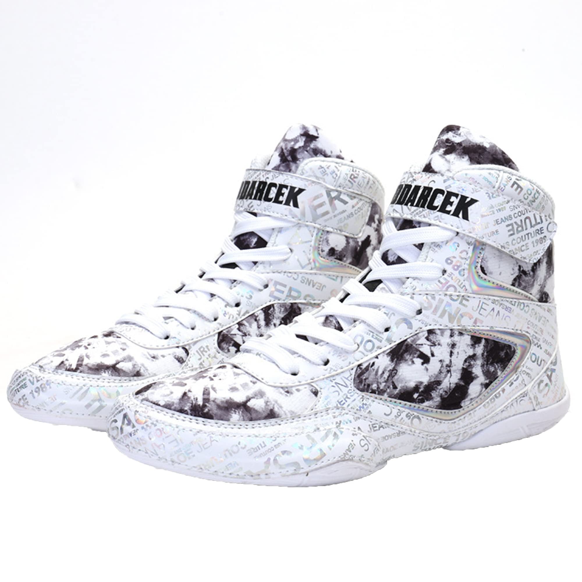 Frauen Wrestling Schuhe, Anti-Rutsch-Boxen Schuhe Atmungsaktive Damen Gewichtheben Schuh Casual Kickboxen Schuhe Für Frauen