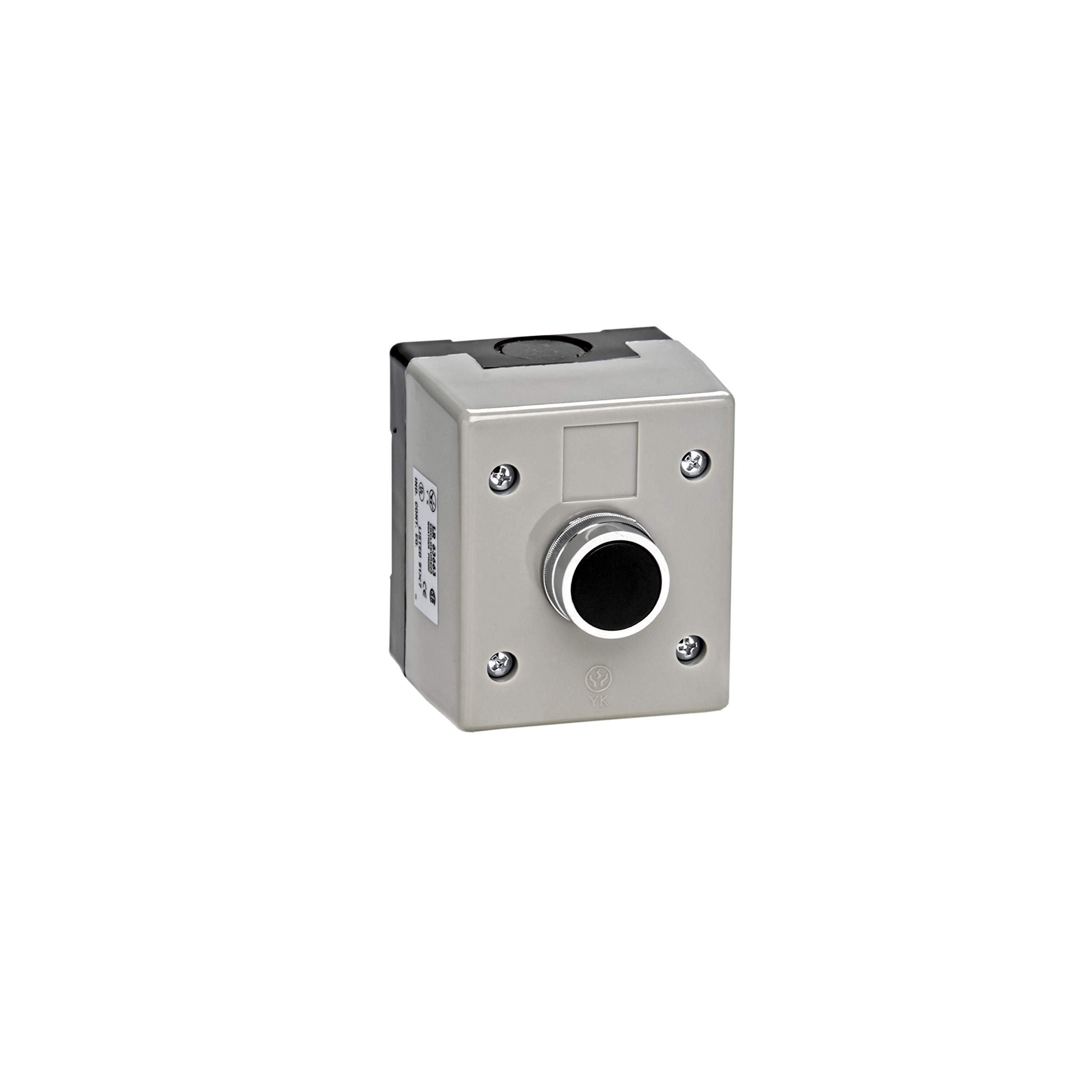 MMTC 1BXT NEMA 4 Exterior One Button Control (non-metallic) Surface Mount Control Station Double Pole Contacts
