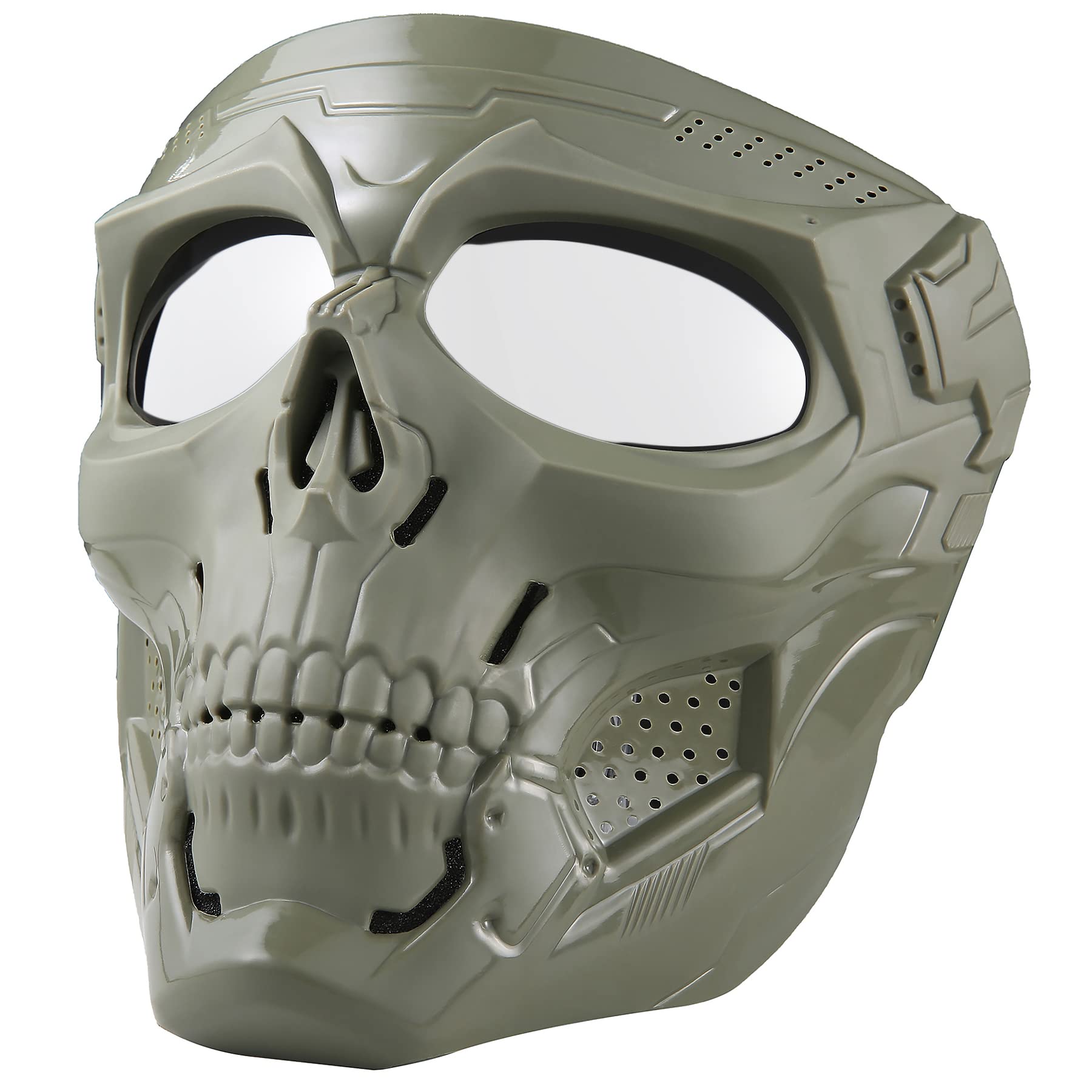Skull Mask Full Face Tactical Masks for CS Survival Games Shooting Cosplay Movie Paintball Halloween Scary Masks