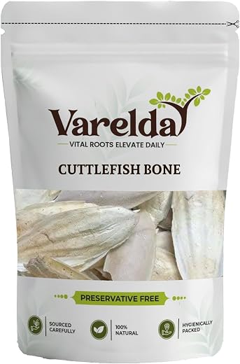 VARELDA Cuttlefish Bone - Samundar Jhag - Sepia Officinalis (2000 Grams)