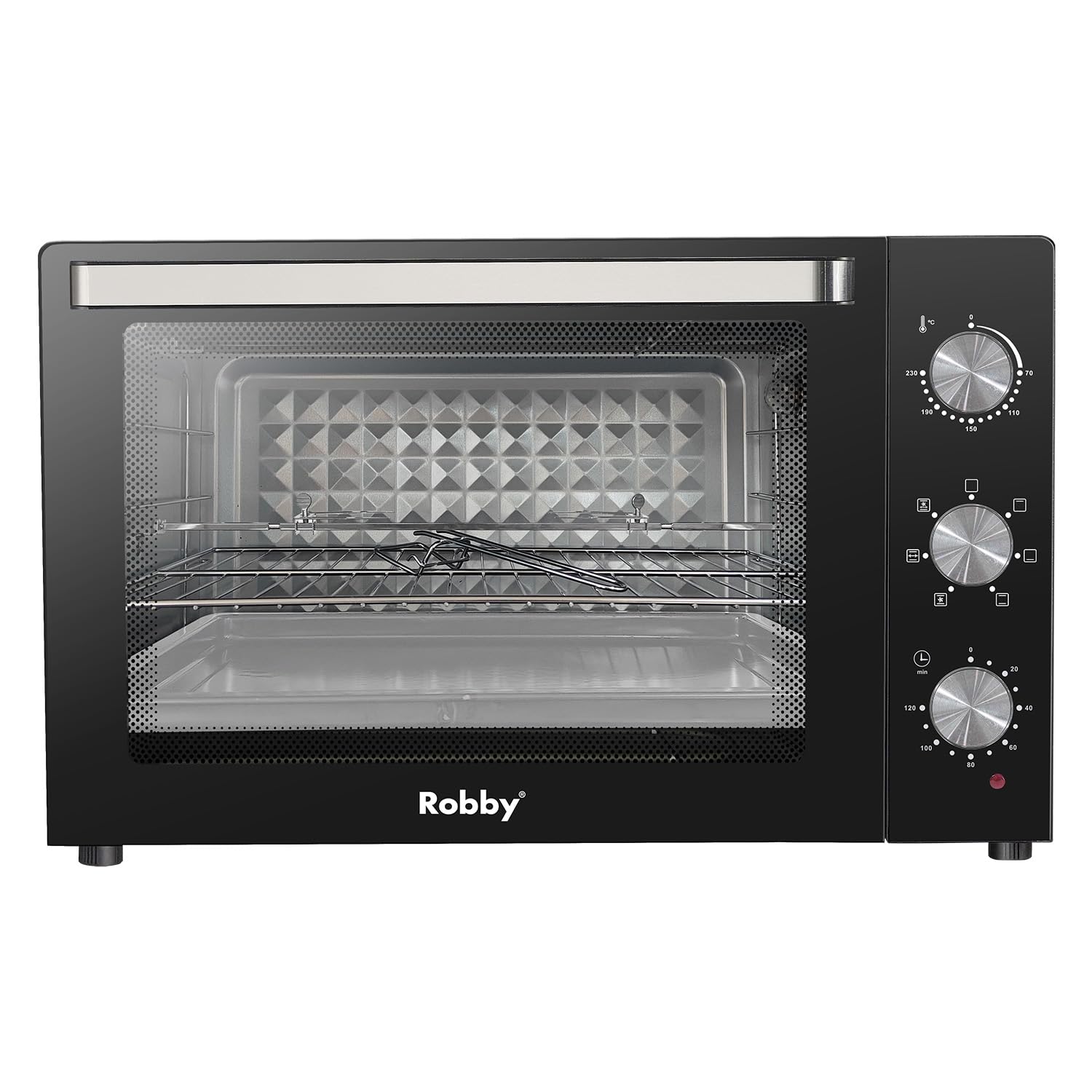 ROMFT80B - ROBBY - Four chaleur tournante 80l 2400w