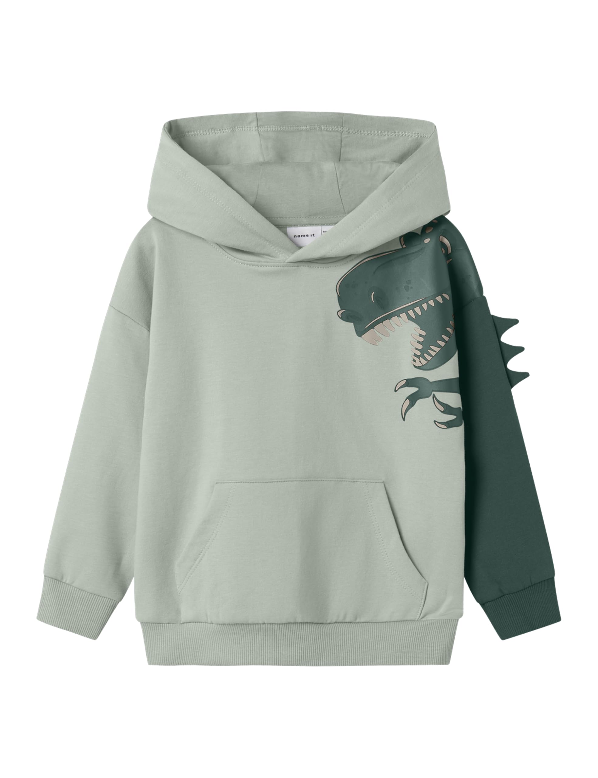 NAME IT Jungen Nmmnash Ls Nreg Sweat Wh Bru Box