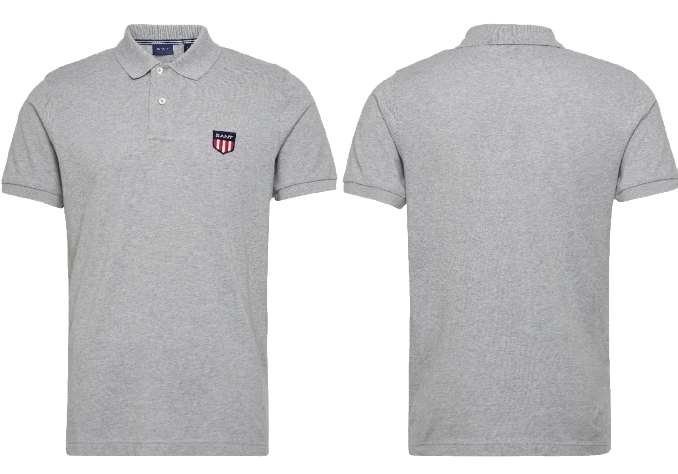 GANT Polo Shirt Polohemd Pique Retro Shield Logo Hemd T-shirt Poloshirt