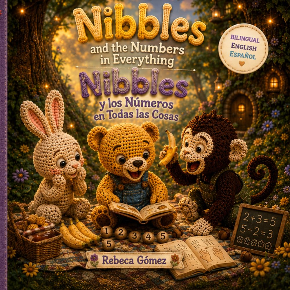 Nibbles & the Numbers in Everything-Nibbles y los Números en Todas las Cosas: A Cozy Story About Counting, Change, and the Ways Humans Learned ... en que los Humanos Aprendieron Matemáticas