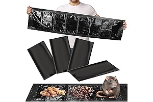 Rat Sticky Traps Heavy Duty - Ultra Large Glue Traps for Rodents and Roaches