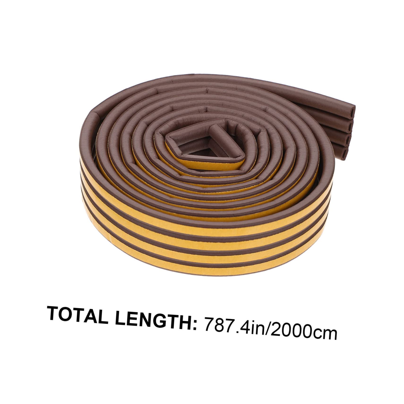 NUOBESTY Twin Door Draft Stopper Under Door Seal Strip for Noise Reduction Insulation Long for Home Dorm Use Prevents Energy Loss Sound Leakage