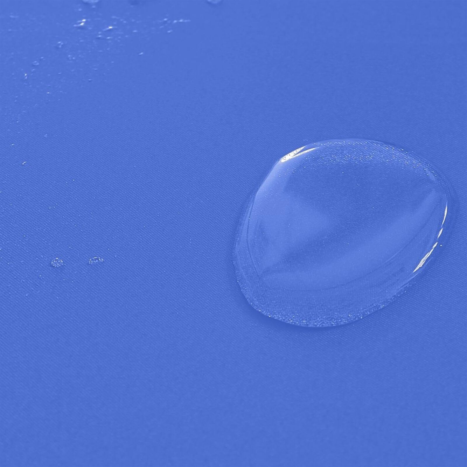 Cortina de ducha impermeable azul real, poliéster duradero, lavable, diseño liso puro con ganchos, perfecto para baños completos, cortinas para Baño a Prueba de Agua