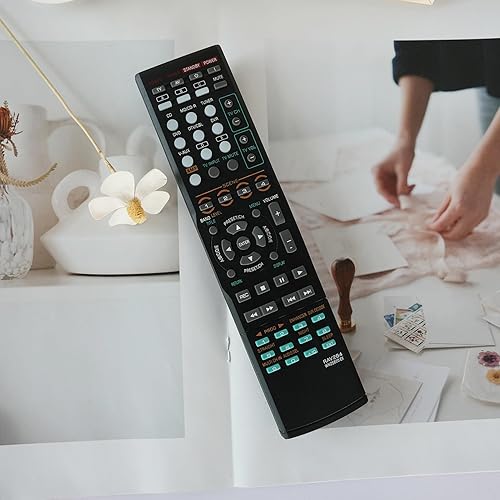 Miniatura 8 de Control remoto genérico reemplazado para RAV284 RAV-284 WN05820 EX RXV563BL RX-V563BL RXV563 RX-V563 RX-V659 RXV659 para receptor de sistema Yamaha