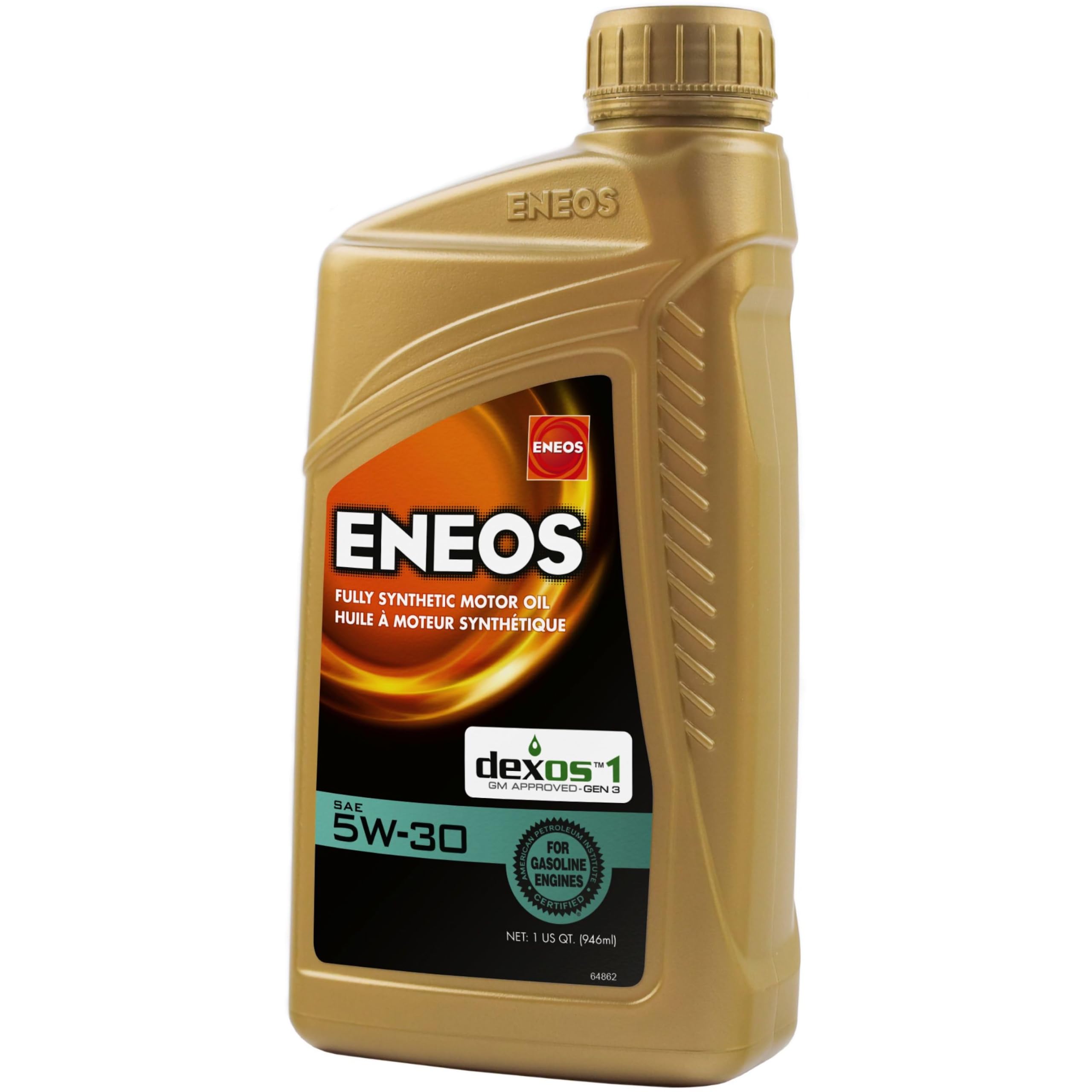 Amazon.com: ENEOS 5W-30 Fully Synthetic Motor Oil, API SQ, dexos1