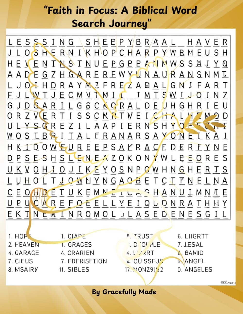 Faith in Focus: A Biblical Word Search Journey