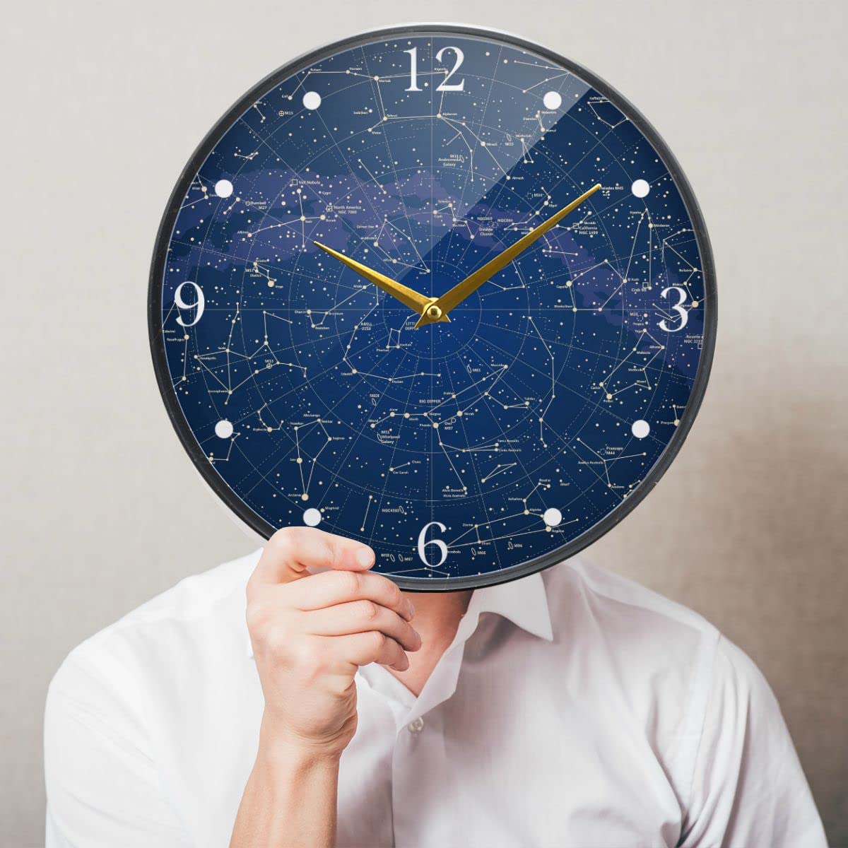 Amazon.co.jp: MiaoLD 掛け時計 おしゃれ 置き時計 サイレント