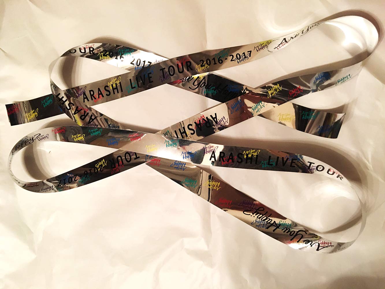 Amazon.co.jp: ARASHI 嵐 Are you Happy 銀テープ フル 折れなし : DIY