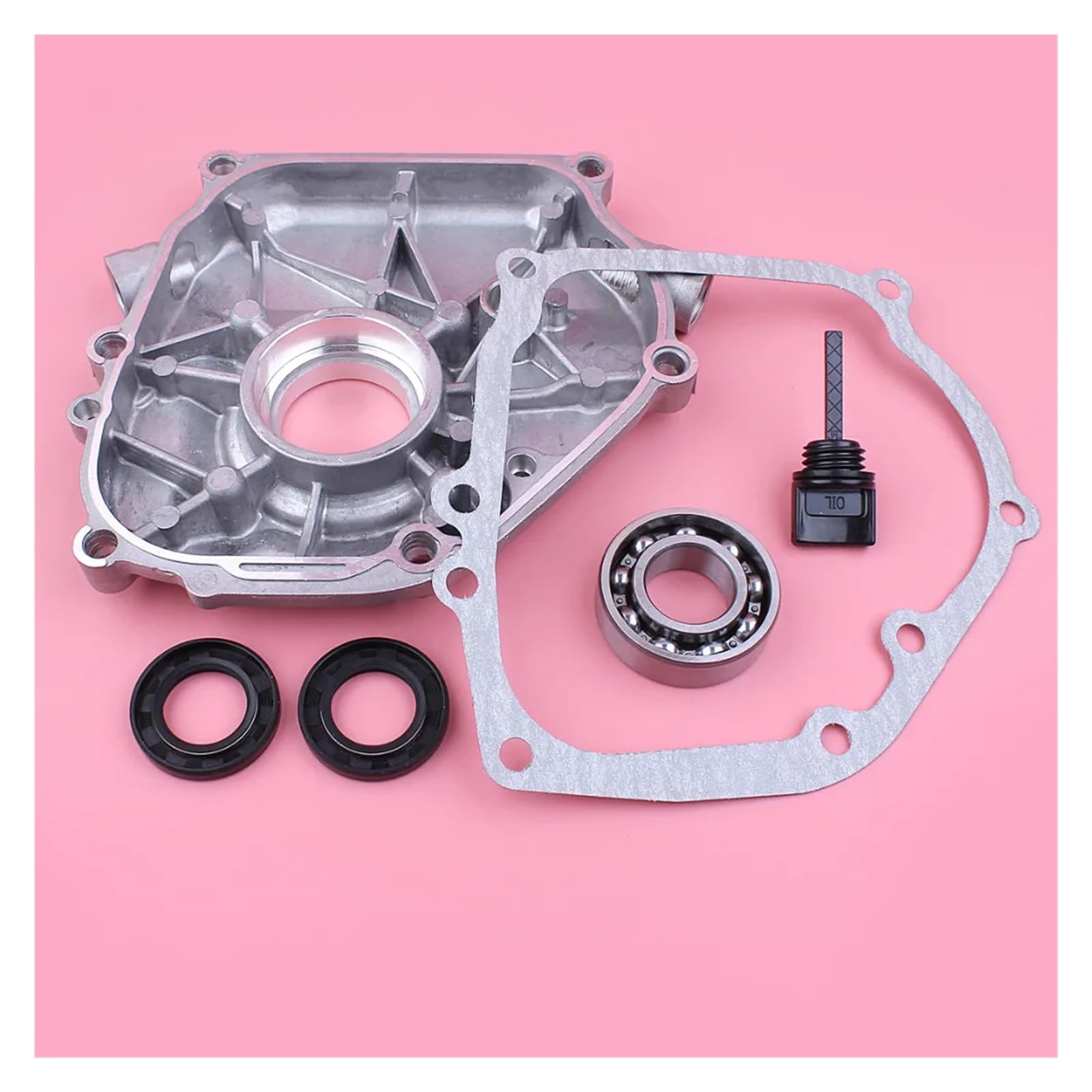 Junta de Tapa de cárter for GX160, GX200, GX 160, 200, 5,5 HP, 6,5 HP, Sello de Aceite de cojinete de cigüeñal, Varilla de Nivel de Aceite, Pieza de Motor de cortacésped