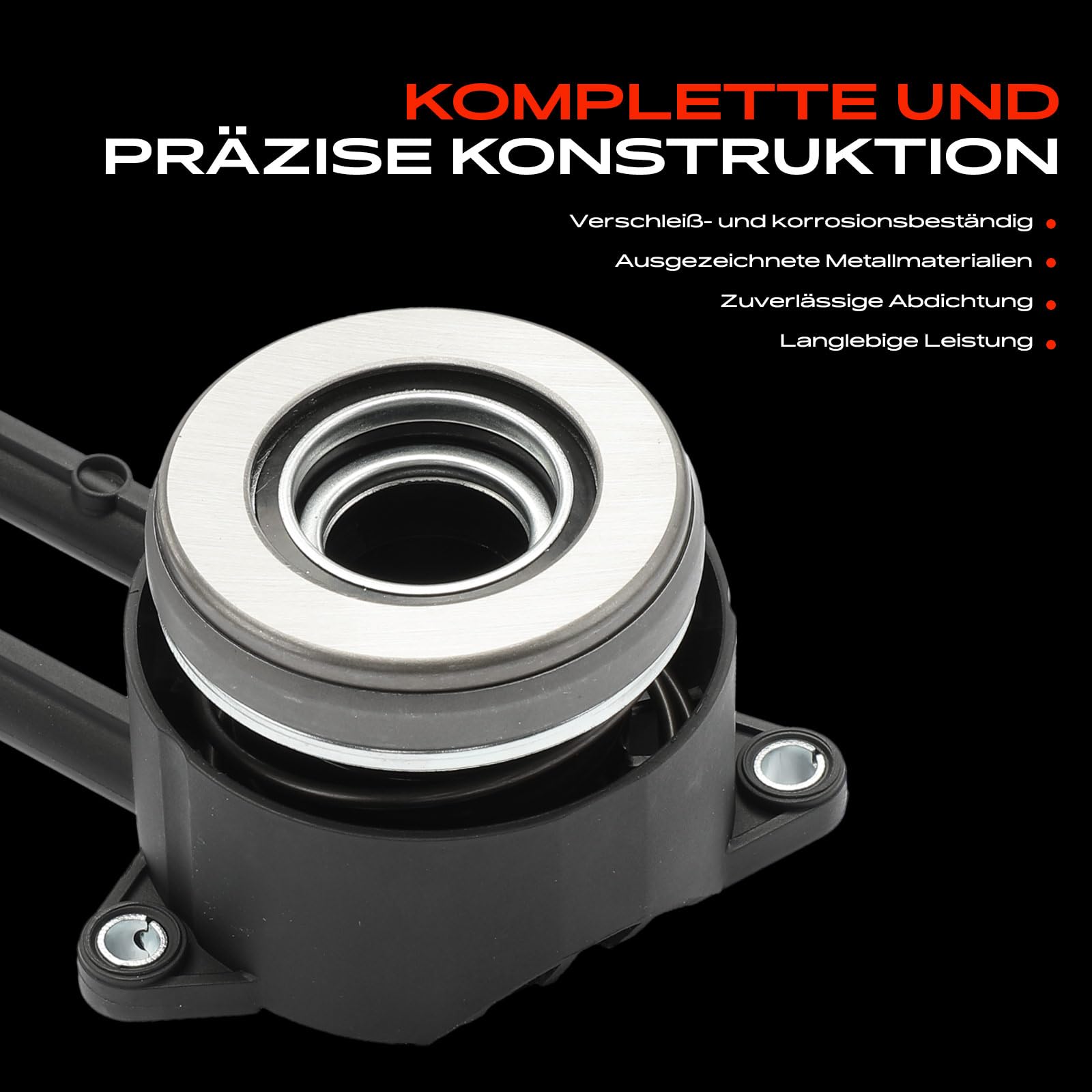 Frankberg Zentralausrücker Kupplung ohne Sensor Kompatibel mit Fiesta V JD JH 1.2L-1.6L 2001-2008 B-Max JK 1.0L-1.6L 2012-2023 C-Max DM2 1.6L-1.8L 2007-2010 Replace# 510005810