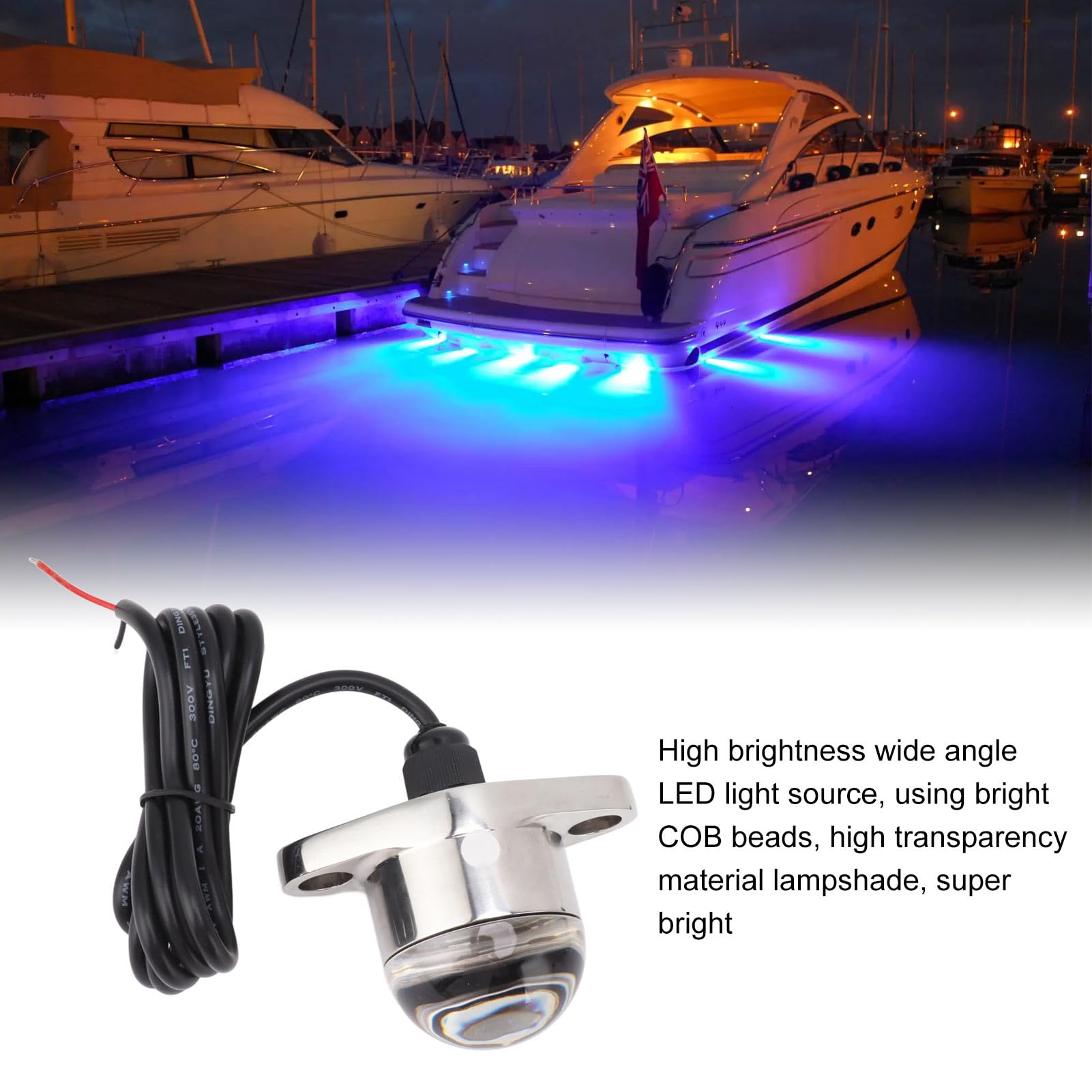 Luci di navigazione barca, ideali per pontoni, yacht, skeet e