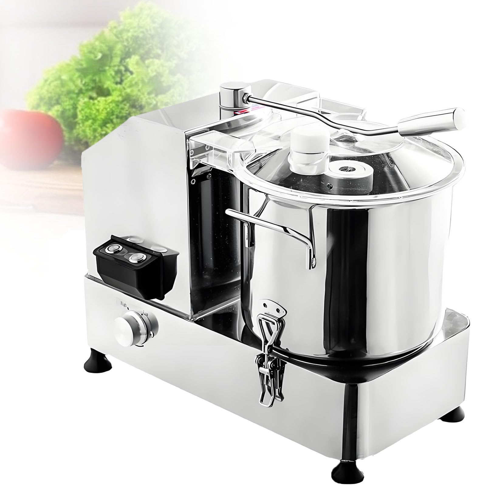 Robot Culinaire Commercial Viande Et Légumes avec Vitesse Réglable 6L