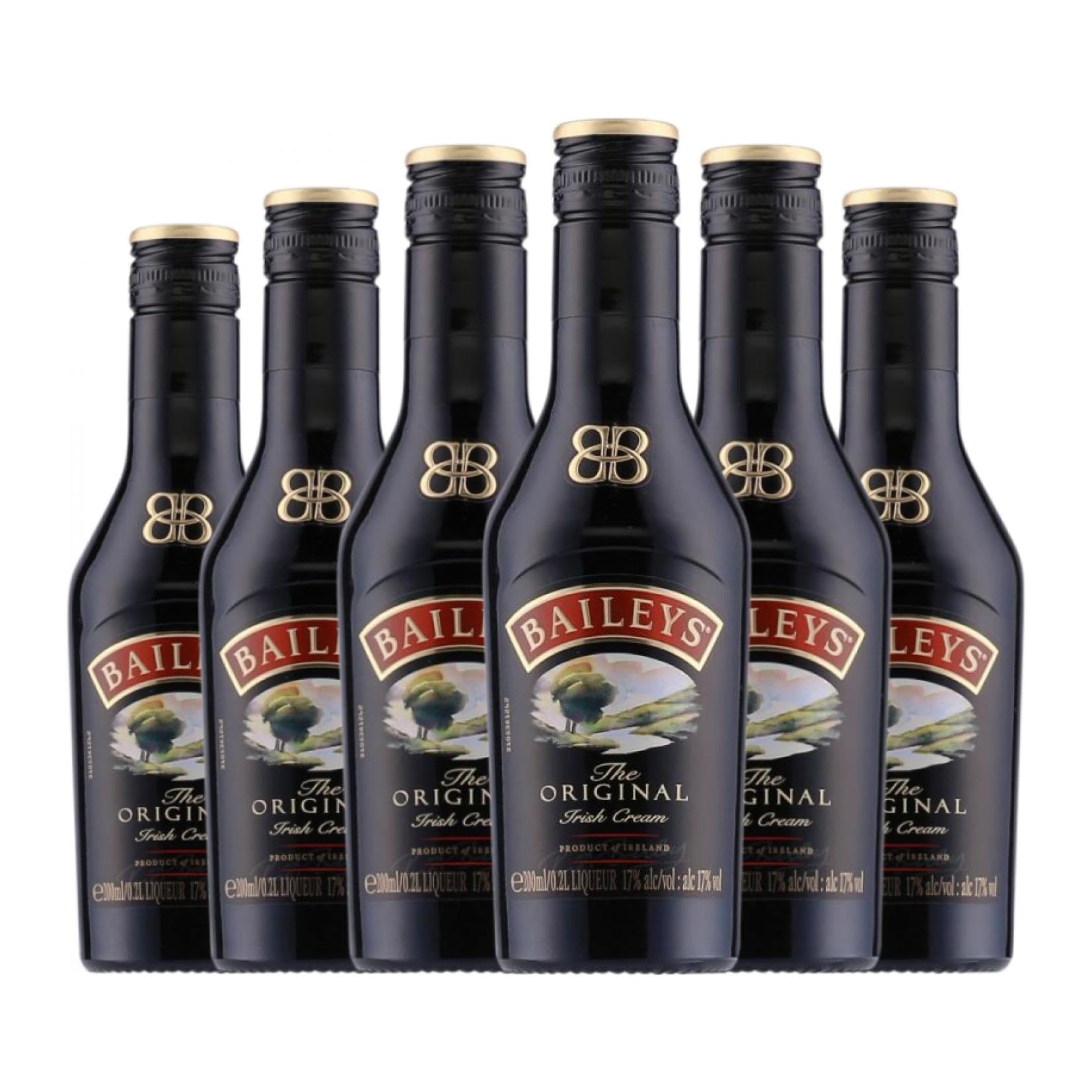 Cremelikör Baileys Irish Cream Kleine Flasche 20 cl (Karton mit 6 Kleine Flasche von 20 cl)
