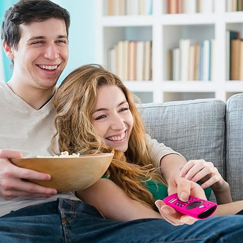 Vista 27 de ONEBOM Firestick - Funda protectora para control remoto de 3ª generación con Alexa Voice Remote 4K, funda protectora de silicona antideslizante a