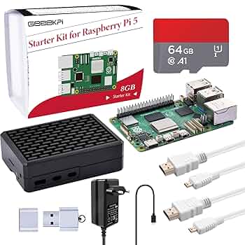 Starter Kit For Raspberry Pi 5 ラズベリーパイ5 Amazon.co.jp: Vesiri Raspberry Pi 5 Starter Kit 技適済み