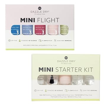Dazzle Dry Starter Mini Kit + Begin Again Mini Flight