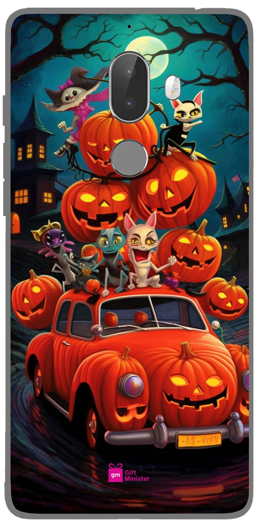 Gift Minister Silicone Designer Cover For Tenor 10 Or G Burly Woodcover - Red Car Carrying Gang Jack Lantern Cats Kawaii Pop Tivadar Csontvry Kosztka Cosmic Visions Orange White Konica Auto 1Pcs 1695D