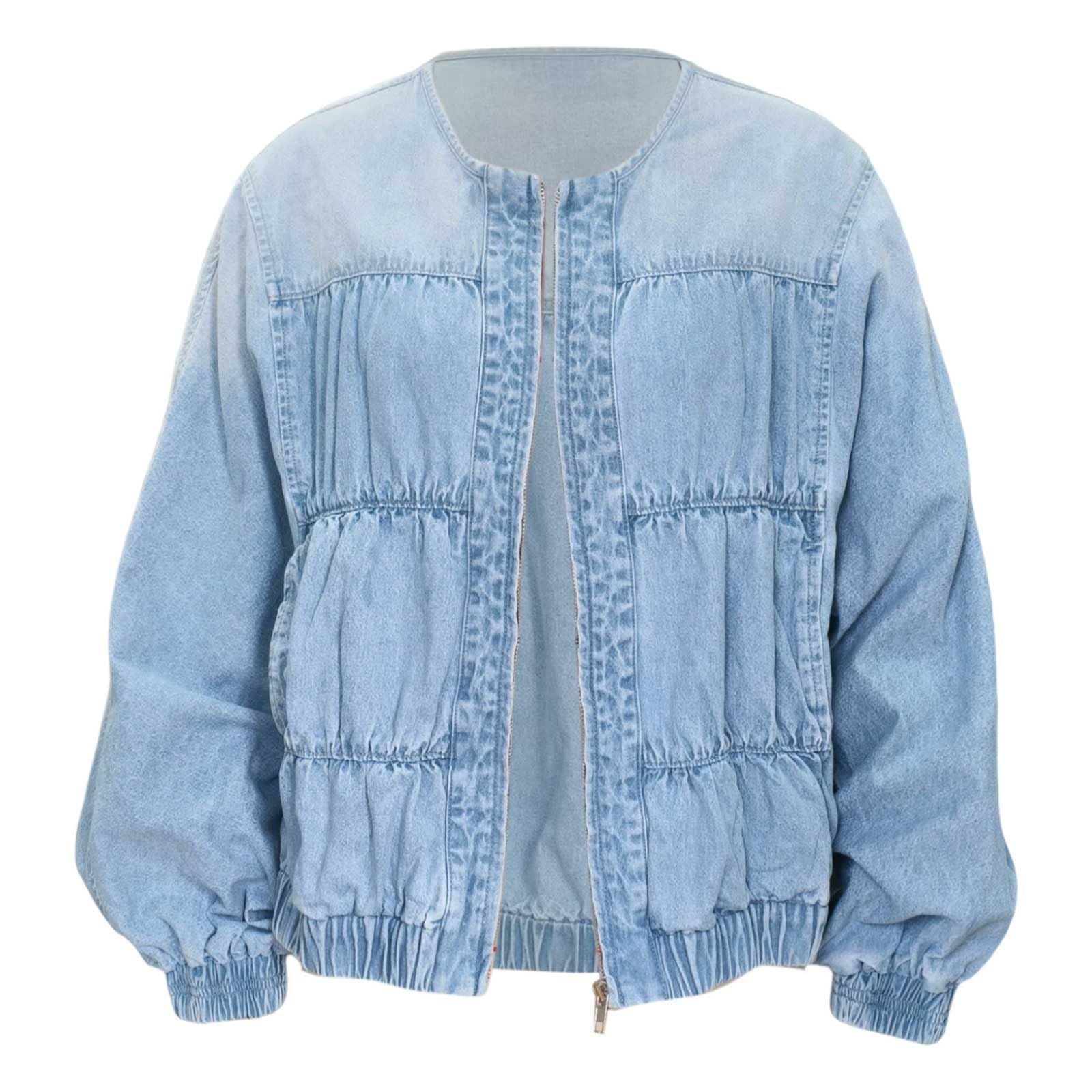 Générique Giacca Donna 2027 Vestibilità Aderente Blazer Leggero Autunno Lavoro Elegante Risvolto Diviso (BU1, XL)