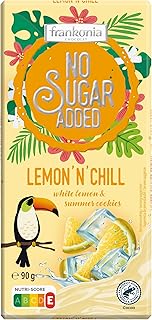 frankonia CHOCOLAT Limited Summer Edition Lemon ´n´Chill - Weiße Lemon & Cookies Schokolade, 90 g