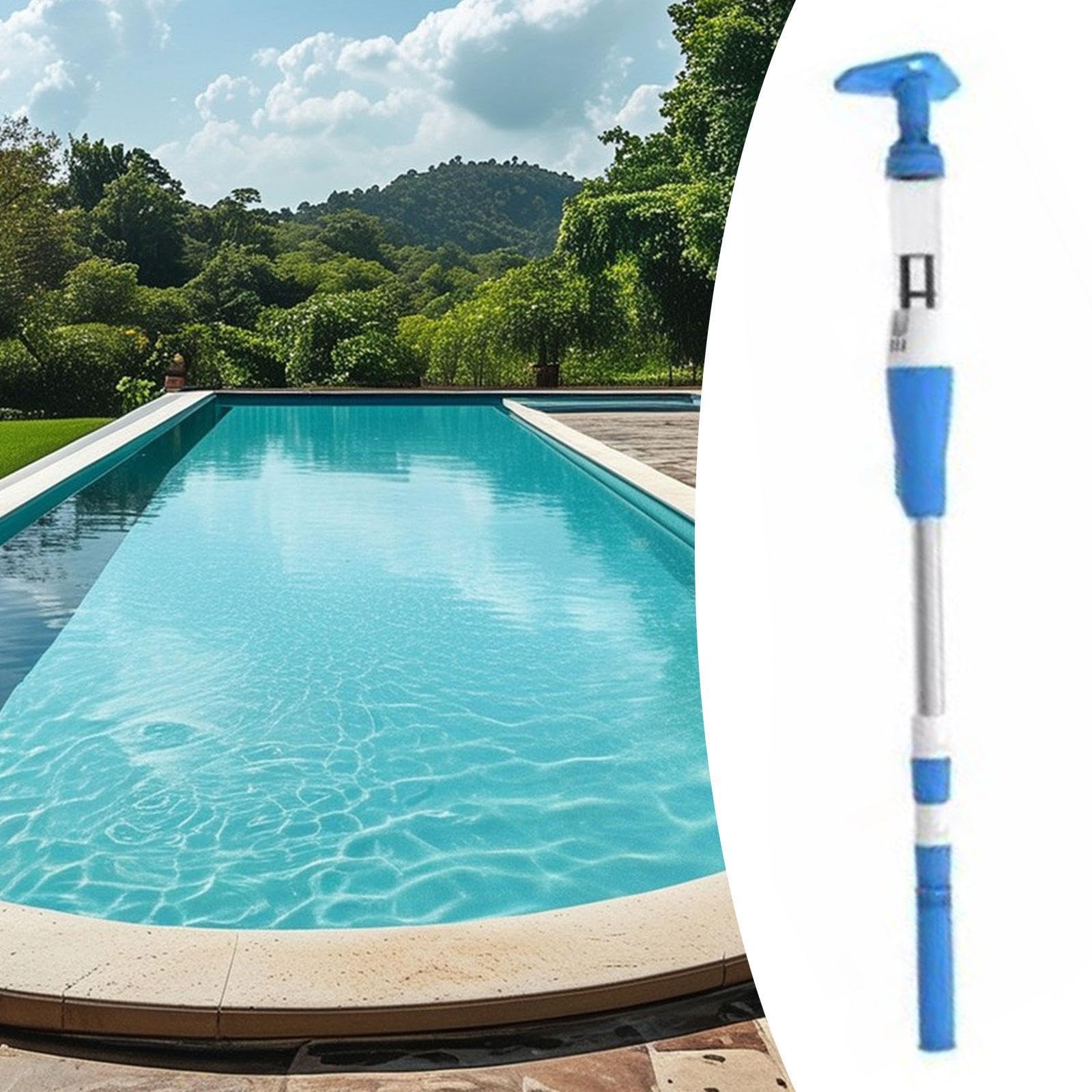 Fenteer Aspiradora Portátil Recargable para Limpieza de Piscinas Pequeñas, 3 en 1