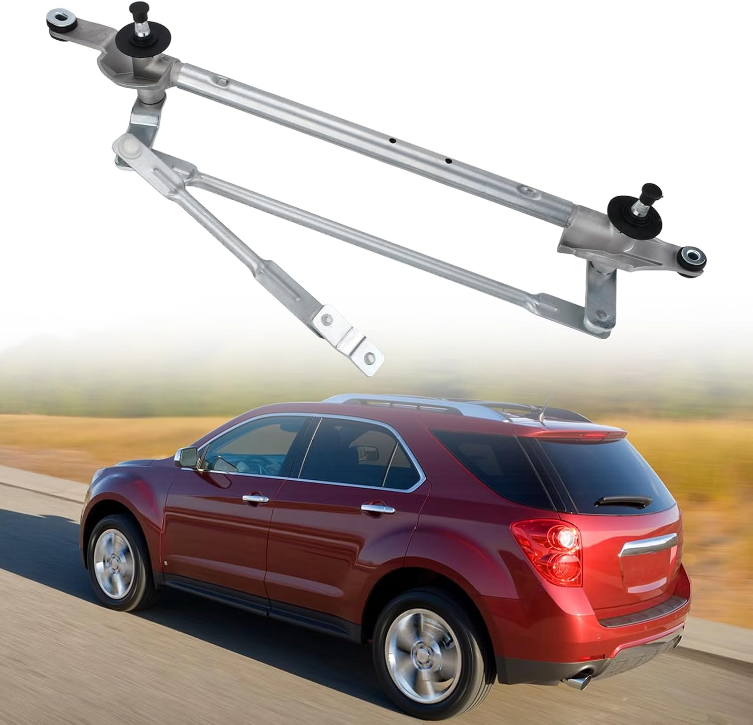 602-211 Front Windshield Wiper Linkage Fit for Chevy Equinox GMC