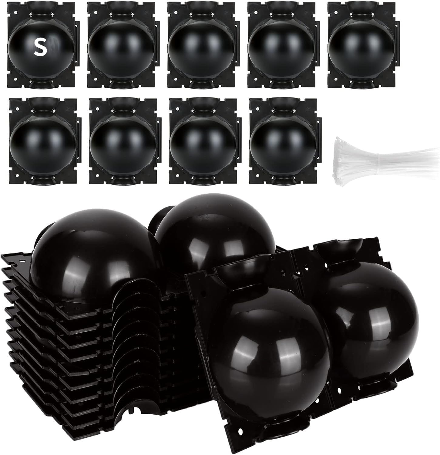 20PCS Propagation Stations Air Layering Pods, Reusable Rapid Root Plugs Air Layering Propagation Kit Grafting Tool Take Root Box Plant Propagation Ball Root Starter for Plant Cuttings Tree