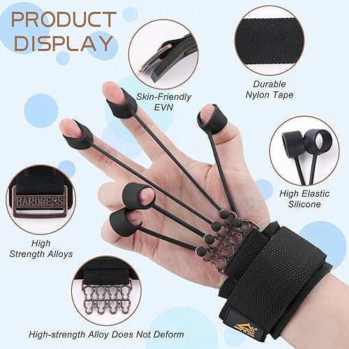 Miniatura 3 de Fortalecedor de dedos Recuperación de accidentes cerebrovasculares Equipo de terapia física Camilla Fortalecedor de mano Entrenamiento de mano