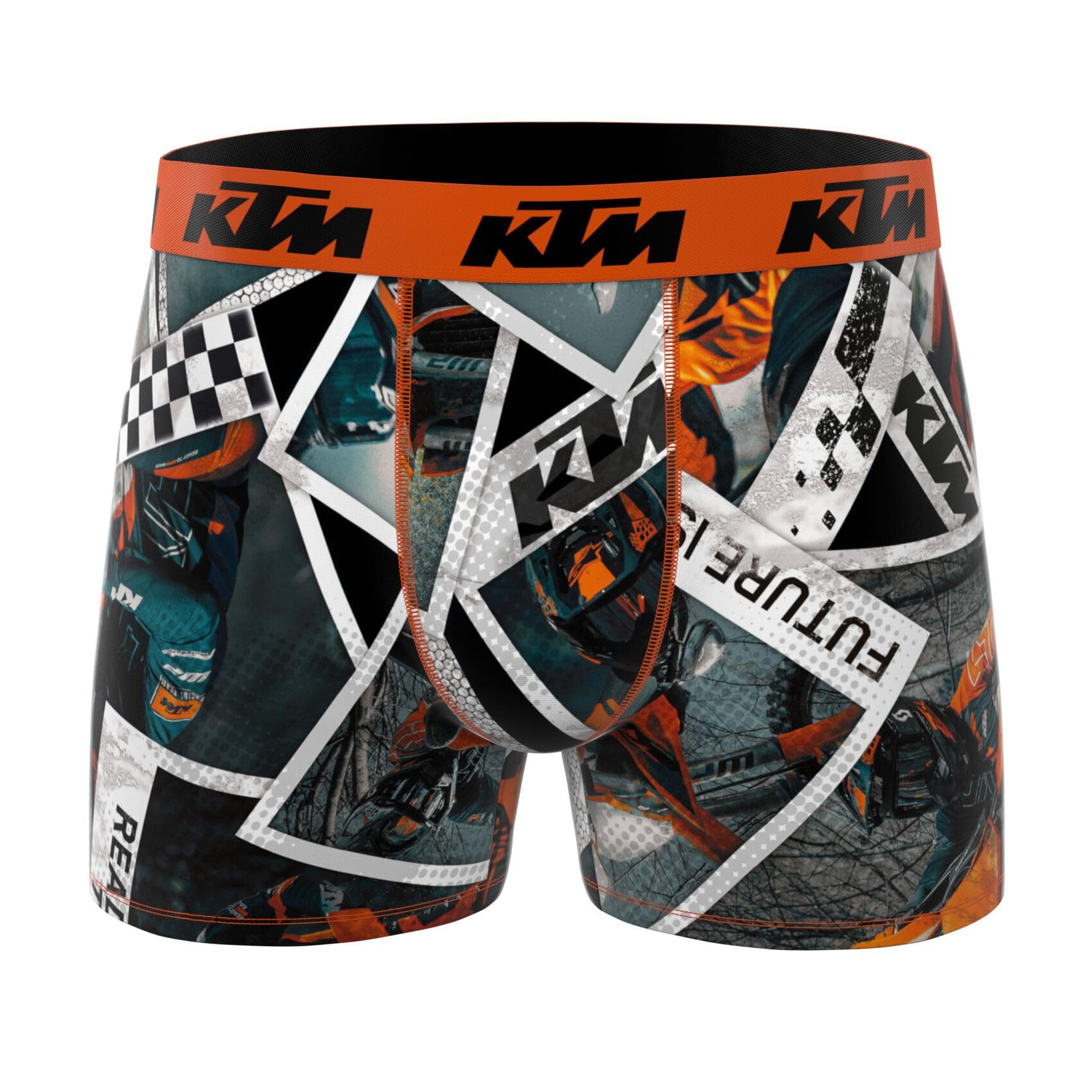 KTM Boxer hombre, calzoncillos para hombre, estiramiento y ultra suave (juego de 4)