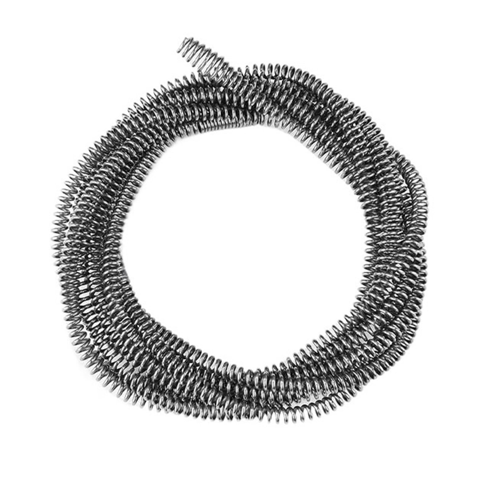 Molla for Tubo Di Scarico, Diametro 10 Mm | Strumento di pulizia antiruggine for la rimozione di condutture del lavandino del lavandino intasato(3.5-meter pipe)