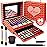 Toysical 2-Tier Makeup for Teens 10-12 - Kids Makeup Kit for Girl - Real, Washable, for Teen Girls or Women - Non Toxic Gift Set 86 Colors Full Starter Kit for Teenagers