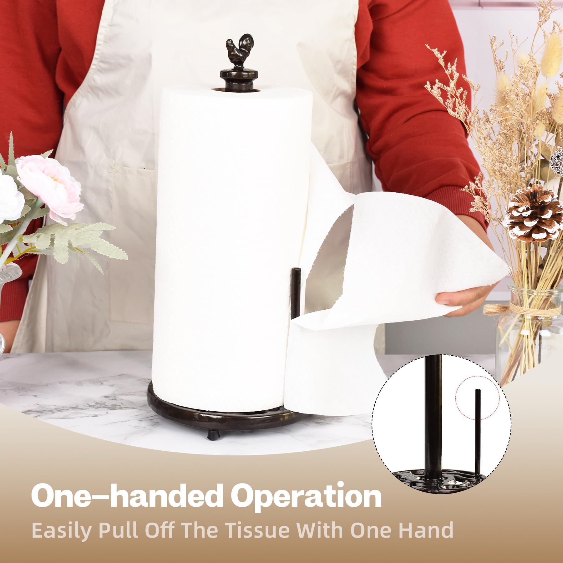 Cocodrilo Papel De Hierro Fundido Soporte De Toallas De Pape | Cuotas