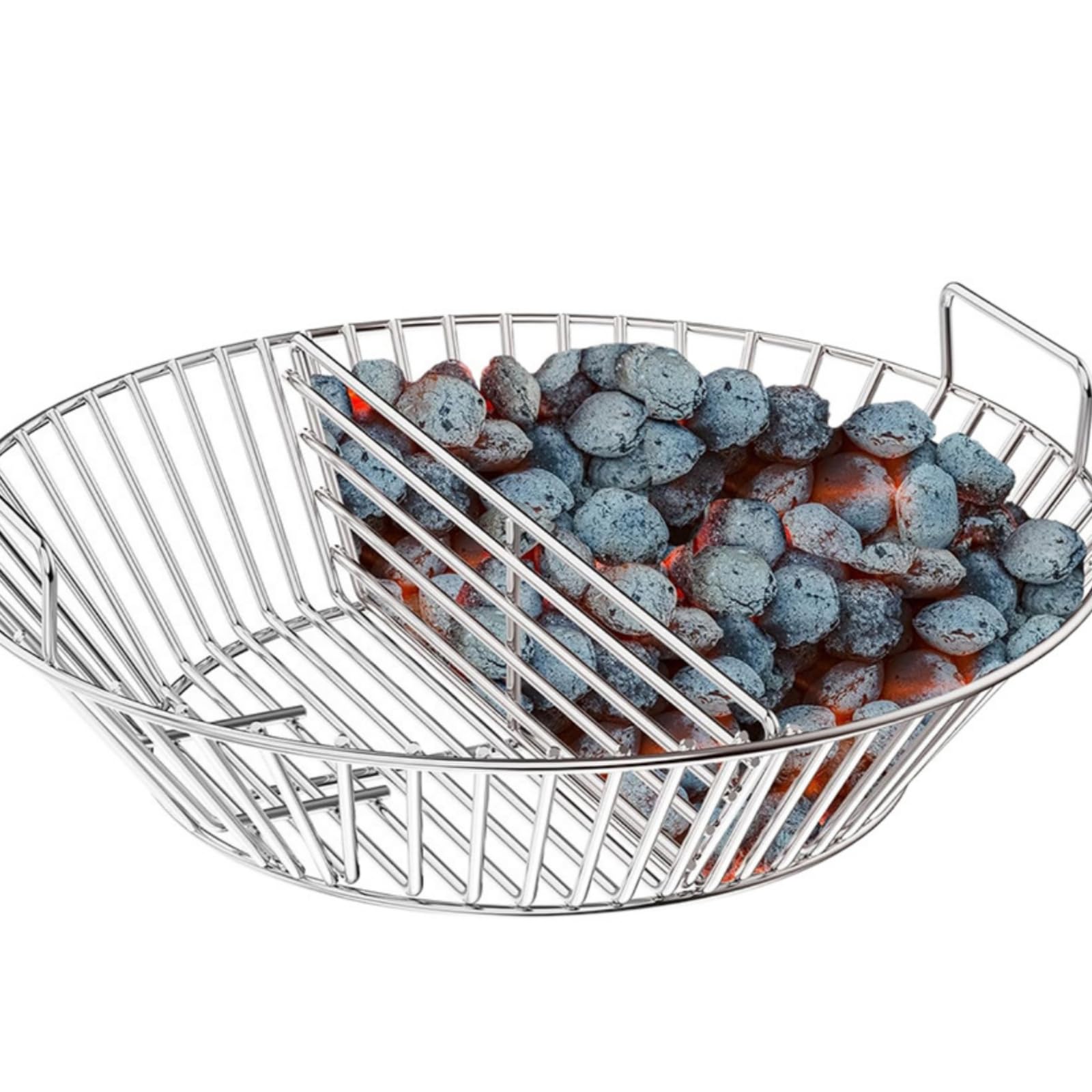 Cesto per Carbone Facile da Pulire, size to 1 | cesto per Barbecue a Carbone, Resistente, Accessorio, Grigliate All'aperto, Amanti Della Griglia