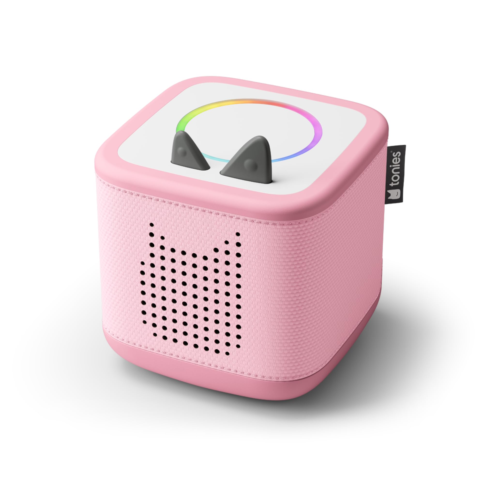 tonies Toniebox 2 Bundle Incl. 4 Peppa Pig Abenteuer und Gute Nacht Geschichten, Pink, Audioplayer
