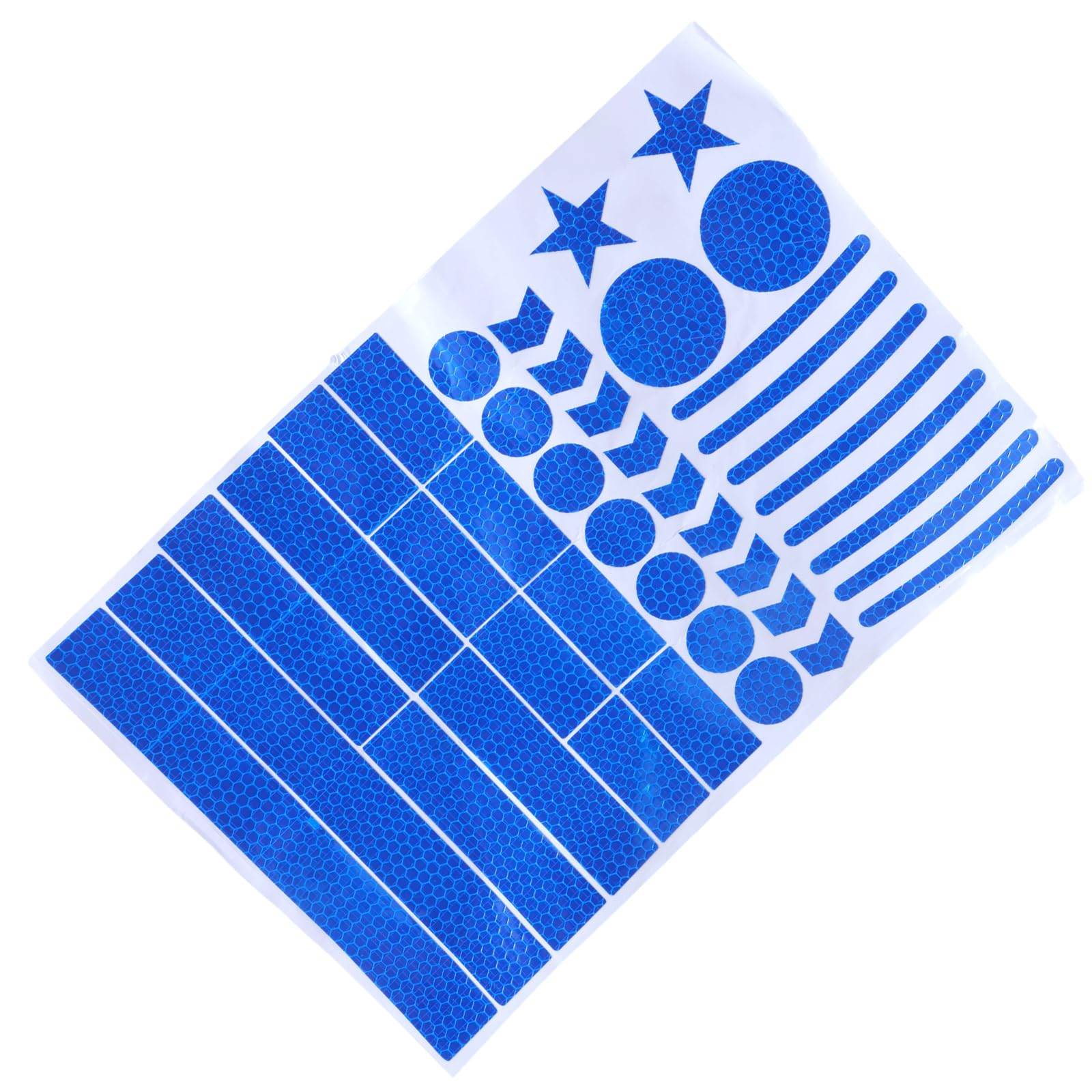 Strong Reflective Warning Decals for Trucks Motorcycles, High Visibility Bike Helmets Sticker Adhesive Warning Sticker